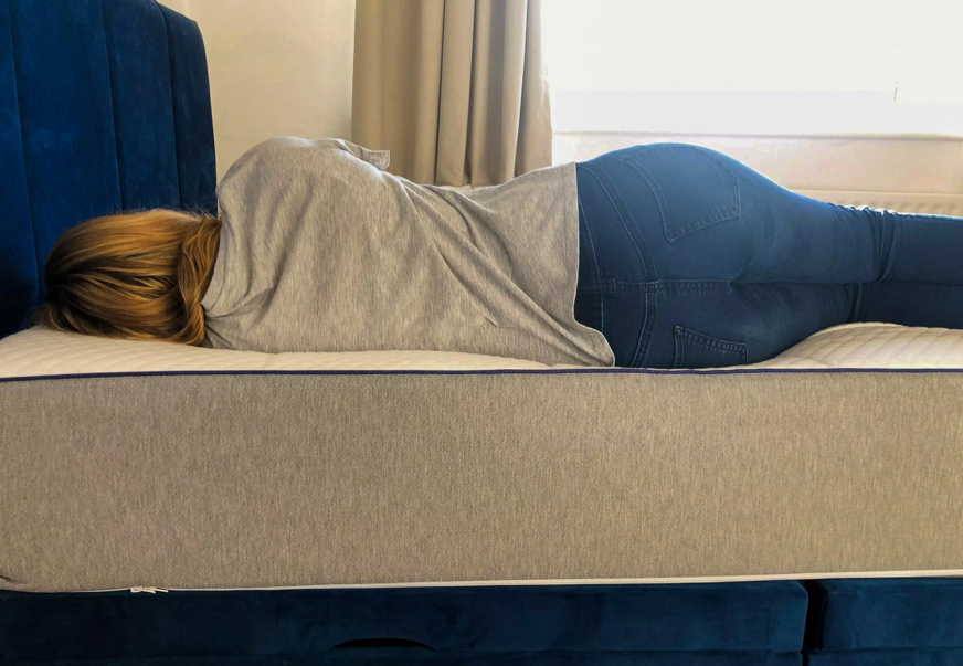 Nectar Hybrid side sleeping position